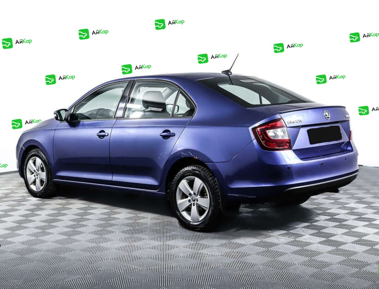 Skoda Rapid с пробегом — 2017 год. Фото: #6