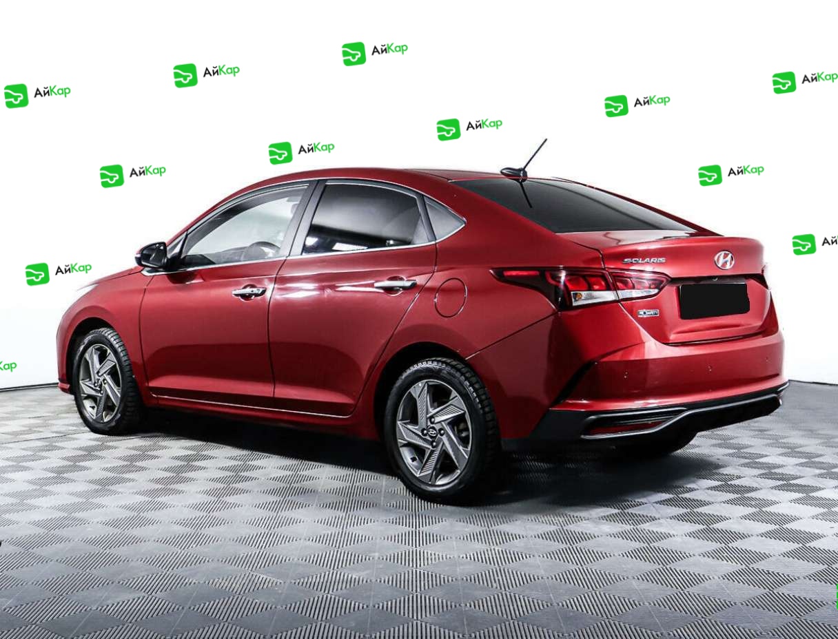 Hyundai Solaris с пробегом — 2020 год. Фото: #6