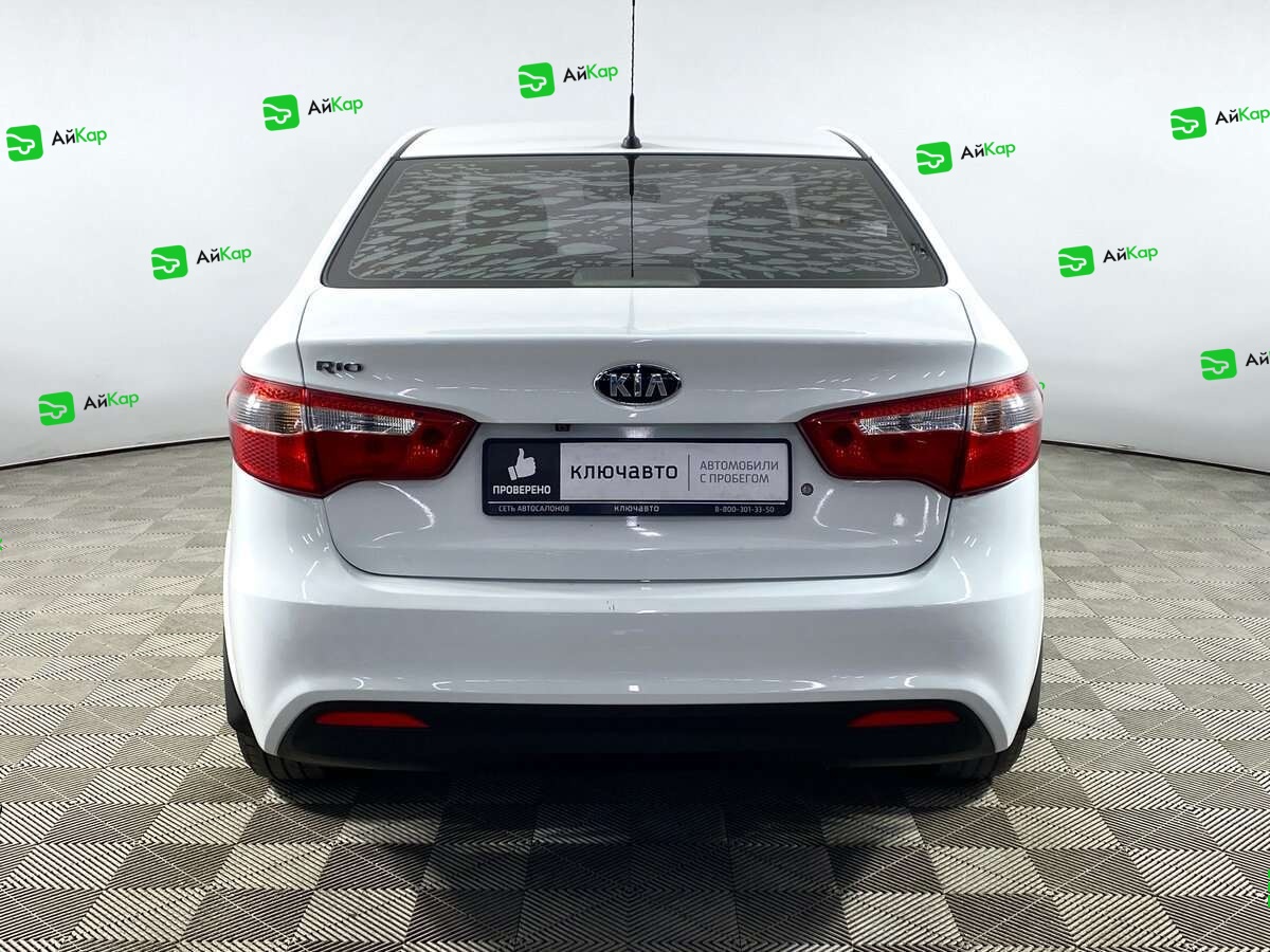 Kia Rio с пробегом — 2014 год. Фото: #5