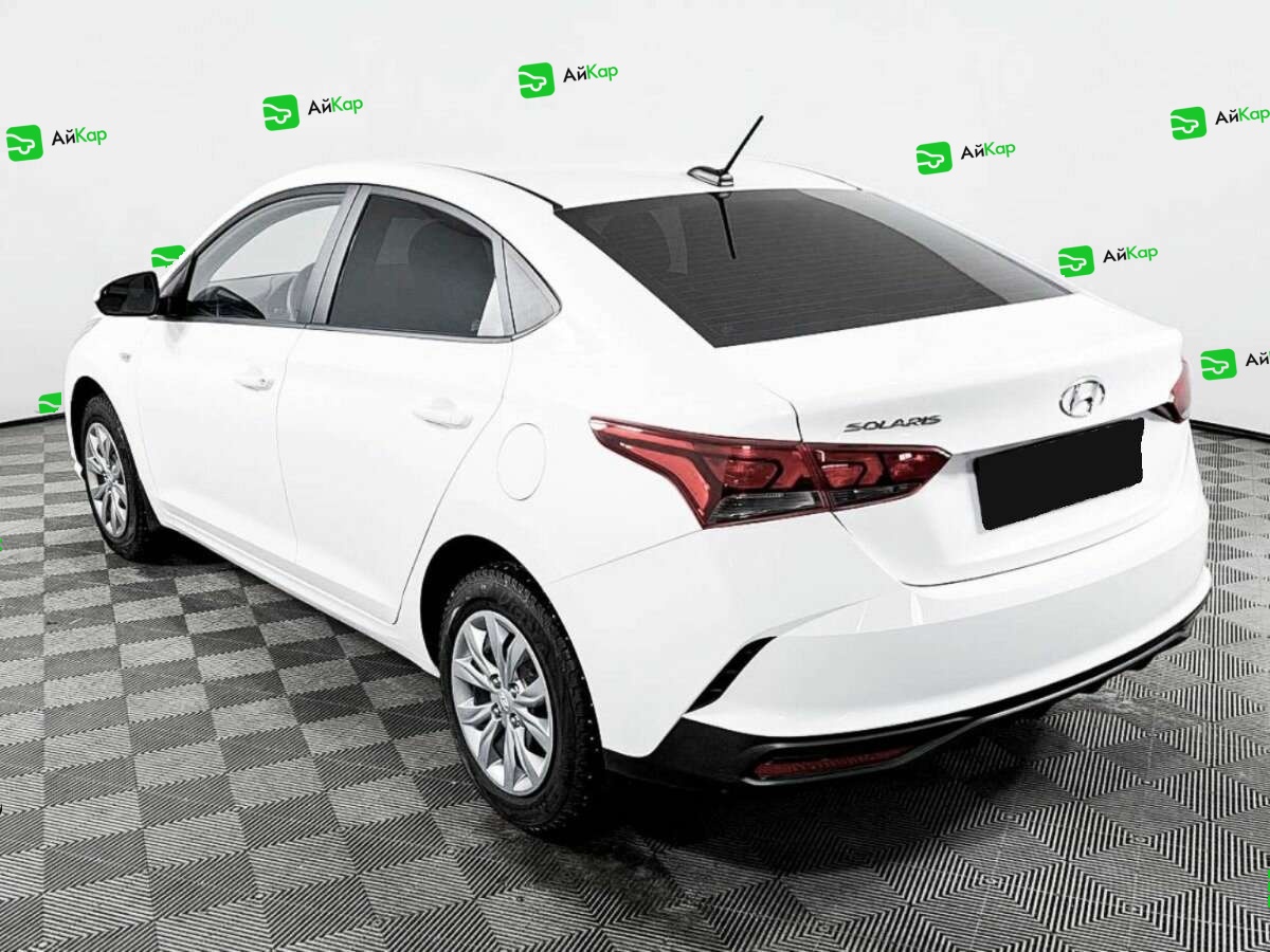 Hyundai Solaris с пробегом — 2021 год. Фото: #6