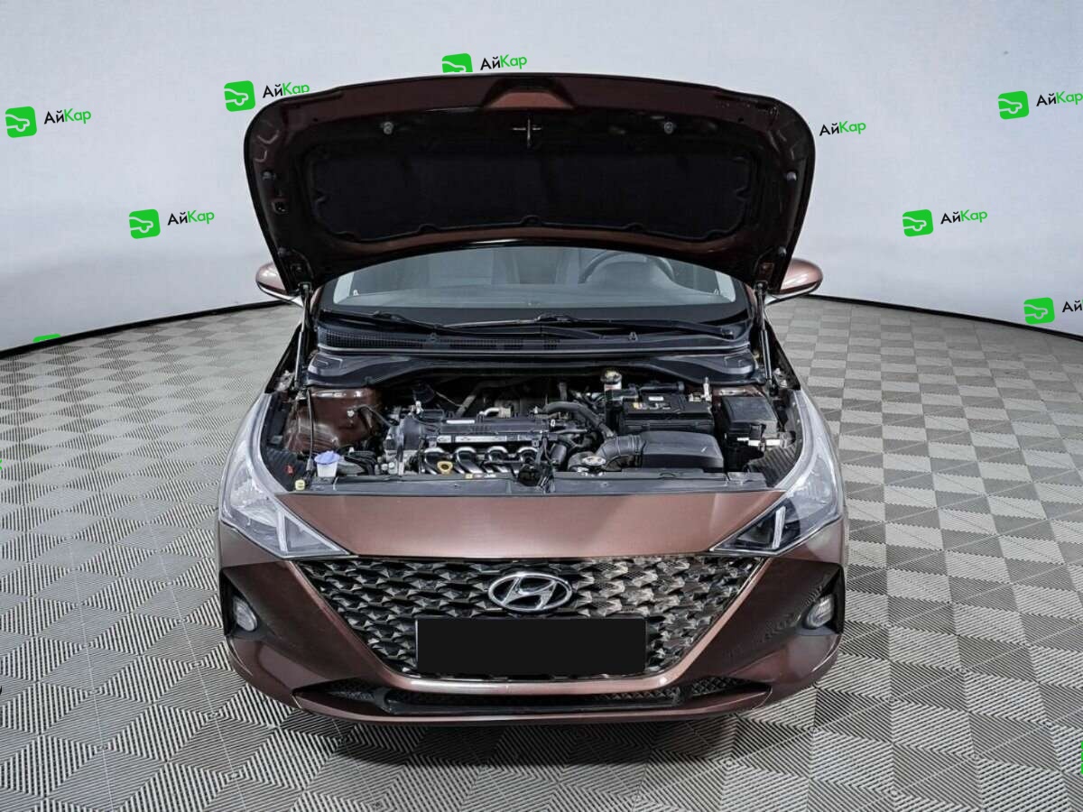 Hyundai Solaris с пробегом — 2021 год. Фото: #8