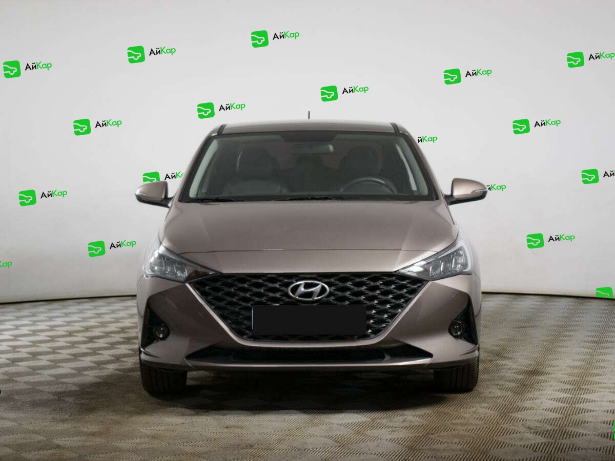 Hyundai Solaris с пробегом — 2021 год. Фото: #1