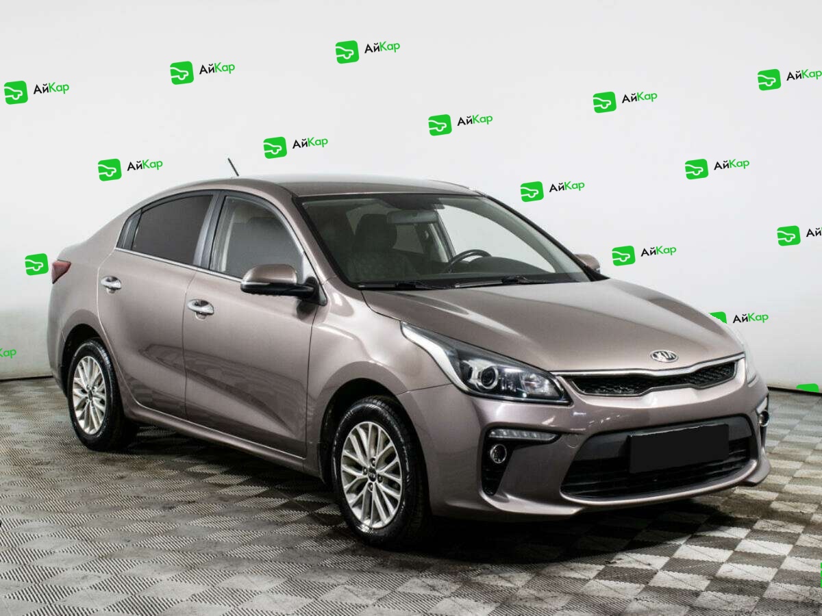 Kia Rio с пробегом — 2017 год. Фото: #2