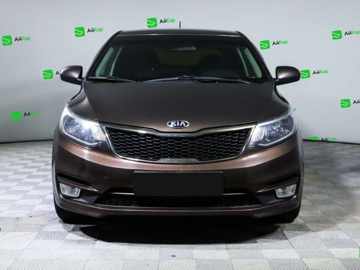 Kia Rio с пробегом — 2016 год. Фото: #1