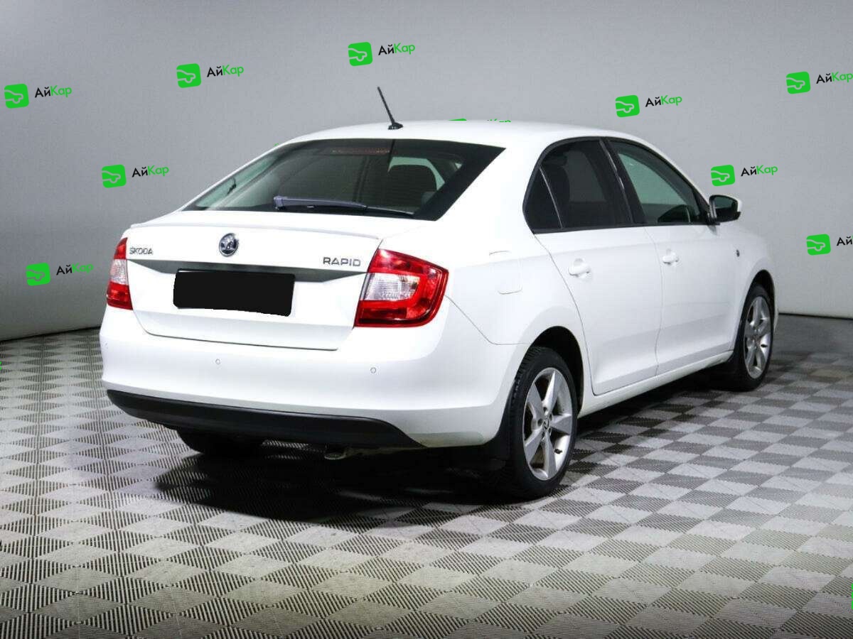 Skoda Rapid с пробегом — 2016 год. Фото: #3
