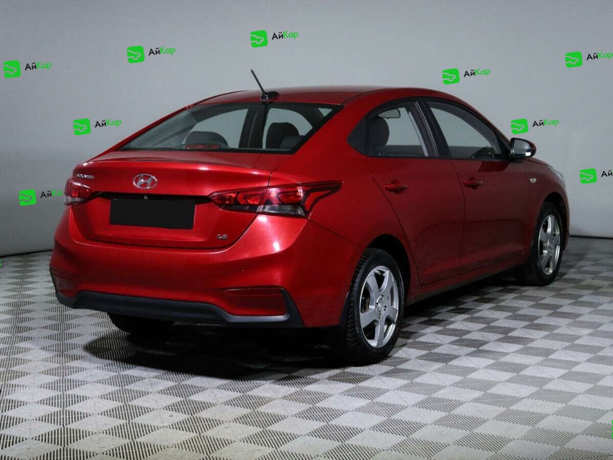 Hyundai Solaris с пробегом — 2019 год. Фото: #3