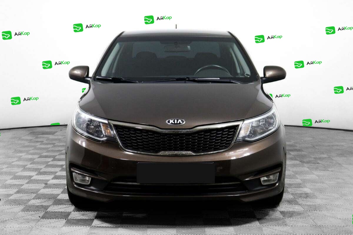 Kia Rio с пробегом — 2016 год. Фото: #1