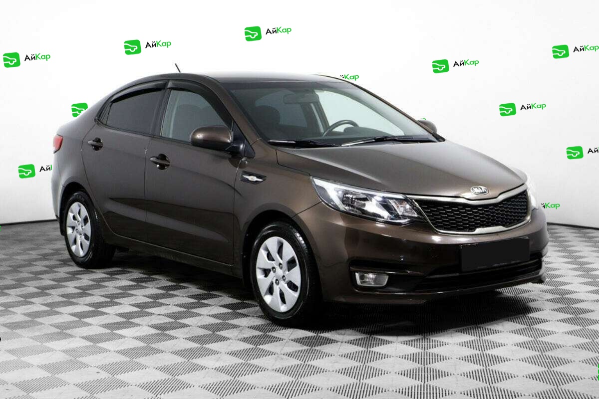 Kia Rio с пробегом — 2016 год. Фото: #2