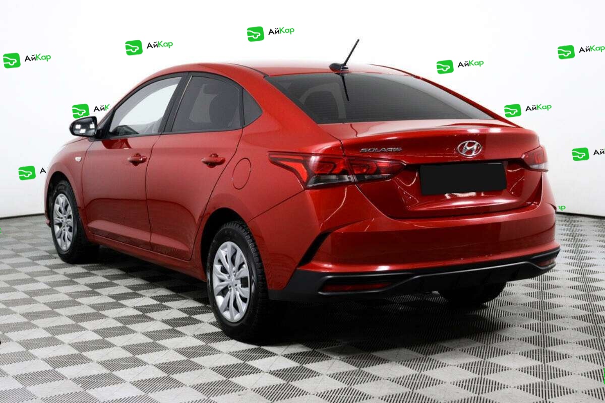 Hyundai Solaris с пробегом — 2020 год. Фото: #6