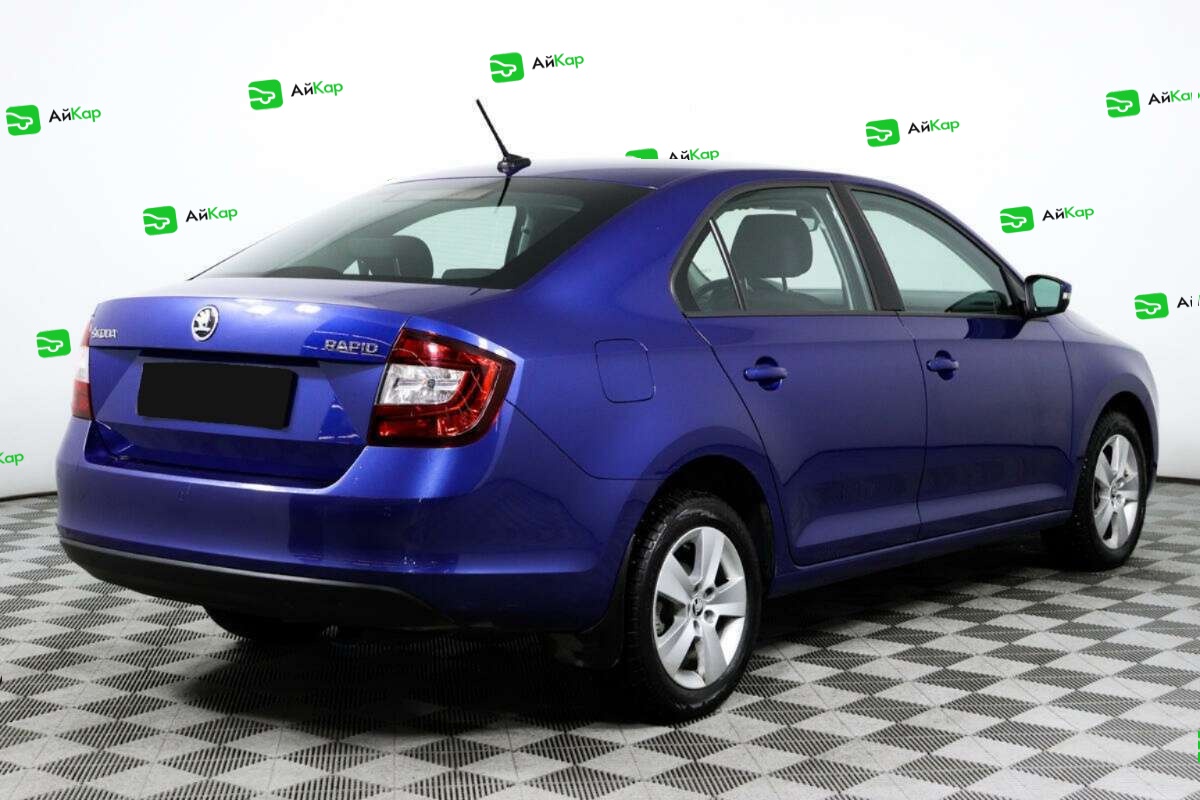 Skoda Rapid с пробегом — 2019 год. Фото: #4
