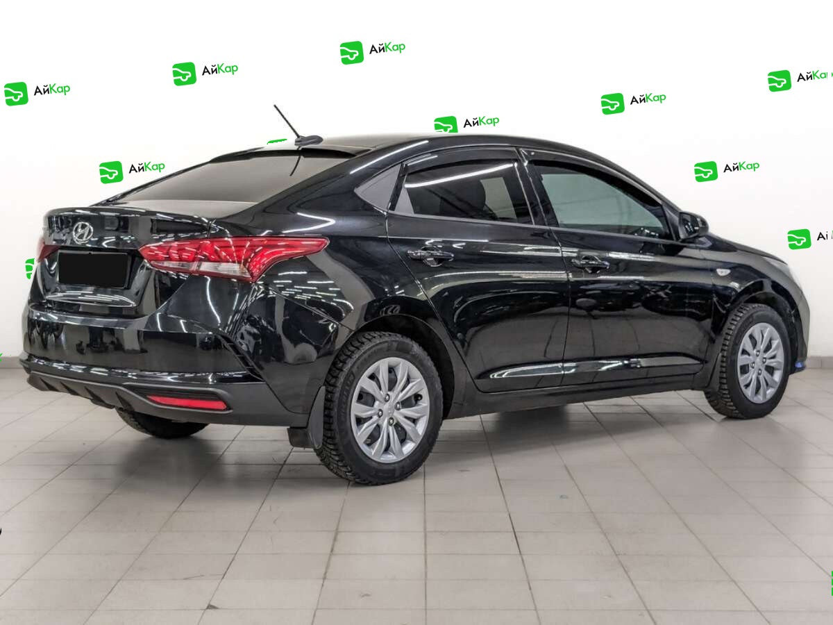 Hyundai Solaris с пробегом — 2021 год. Фото: #4