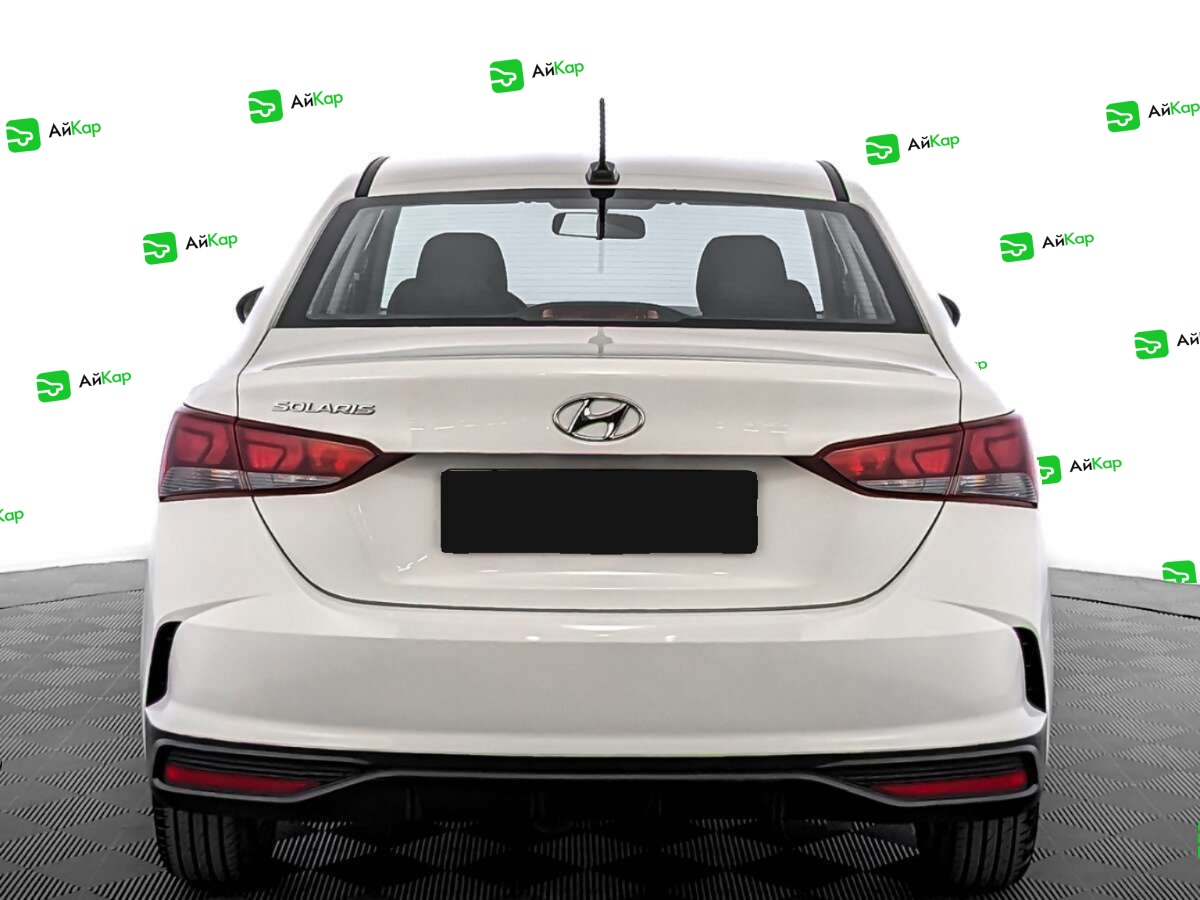 Hyundai Solaris с пробегом — 2022 год. Фото: #5