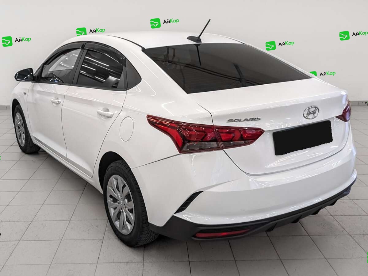 Hyundai Solaris с пробегом — 2021 год. Фото: #5