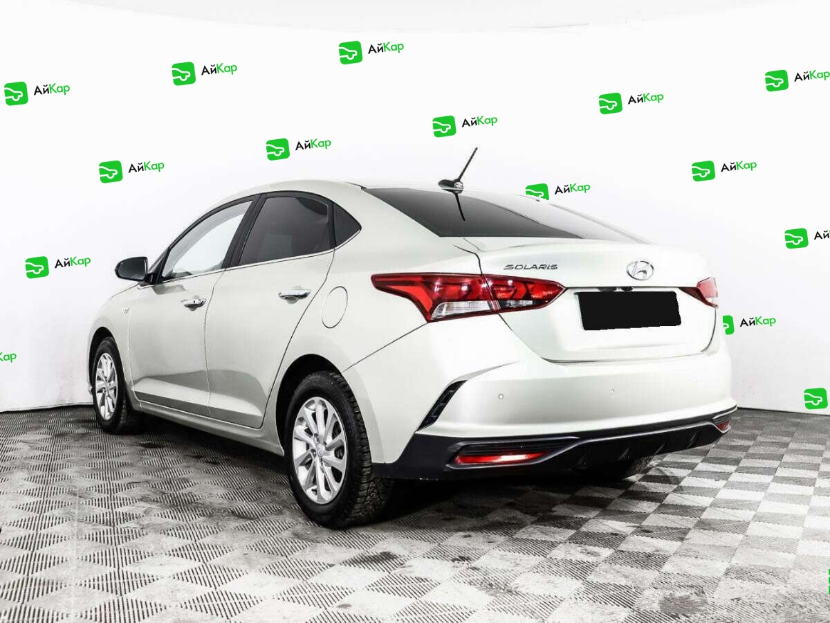 Hyundai Solaris с пробегом — 2020 год. Фото: #6