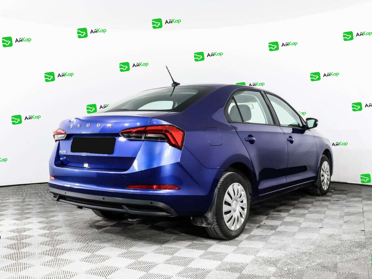 Skoda Rapid с пробегом — 2021 год. Фото: #4