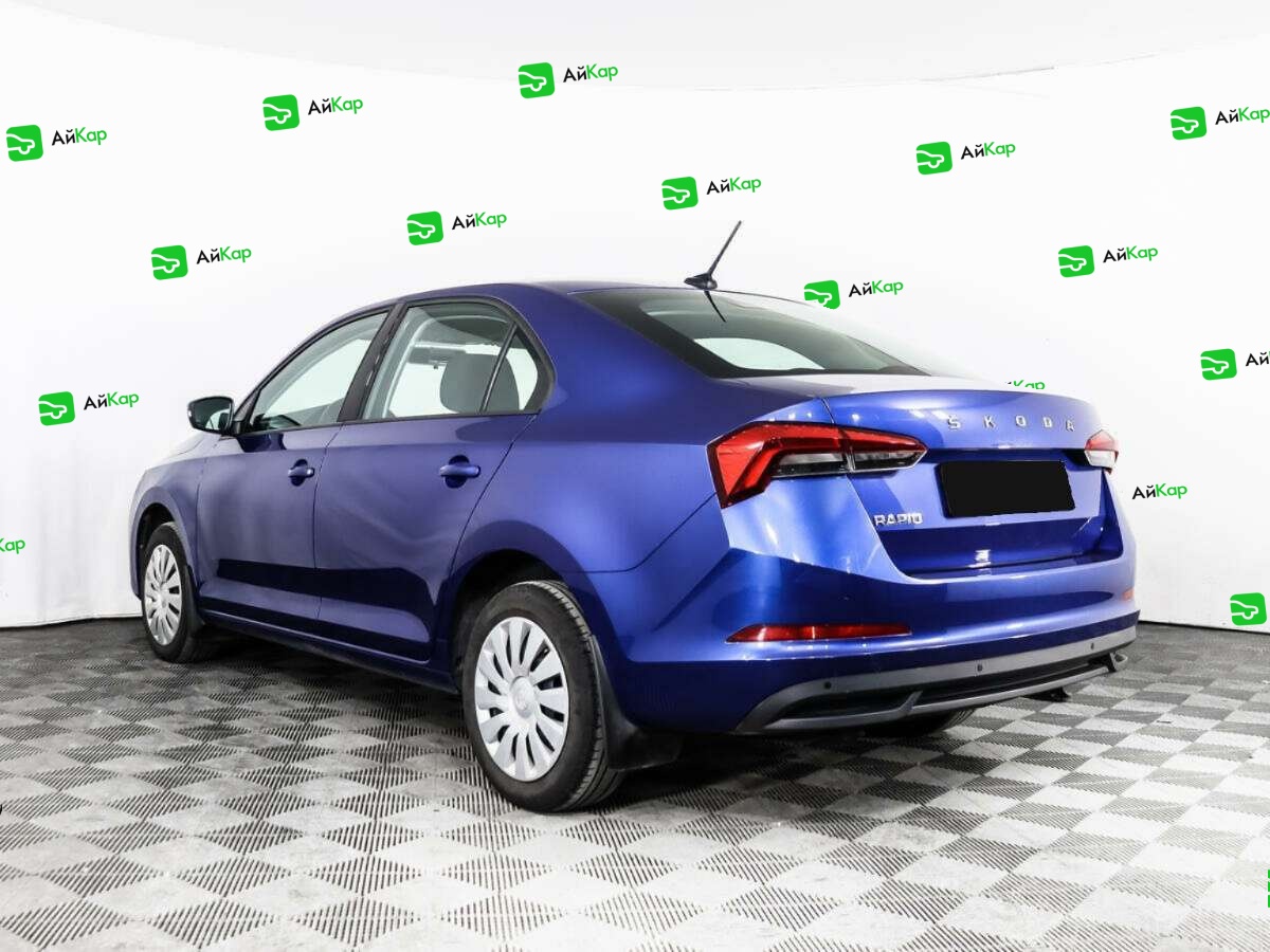 Skoda Rapid с пробегом — 2021 год. Фото: #6