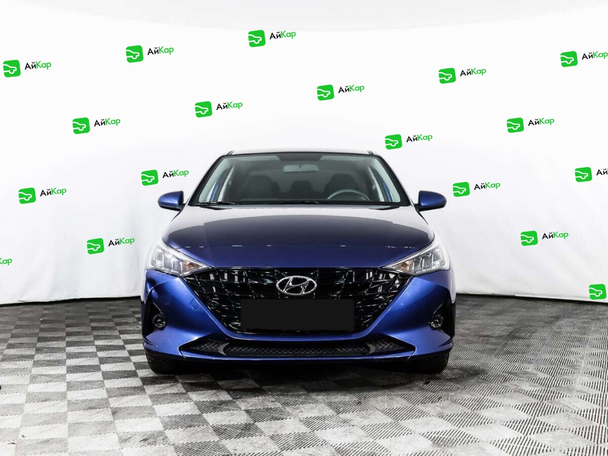 Hyundai Solaris с пробегом — 2022 год. Фото: #1