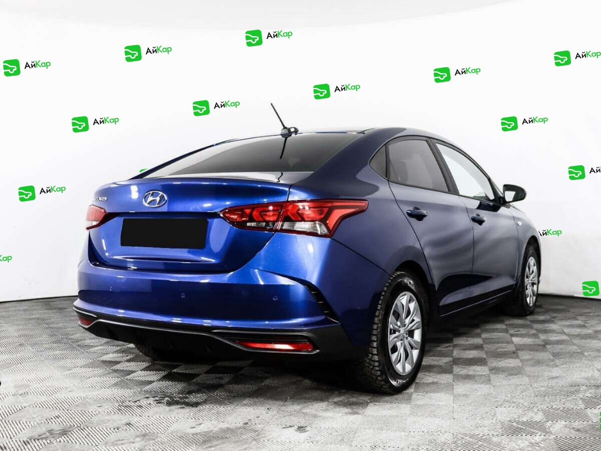 Hyundai Solaris с пробегом — 2022 год. Фото: #4