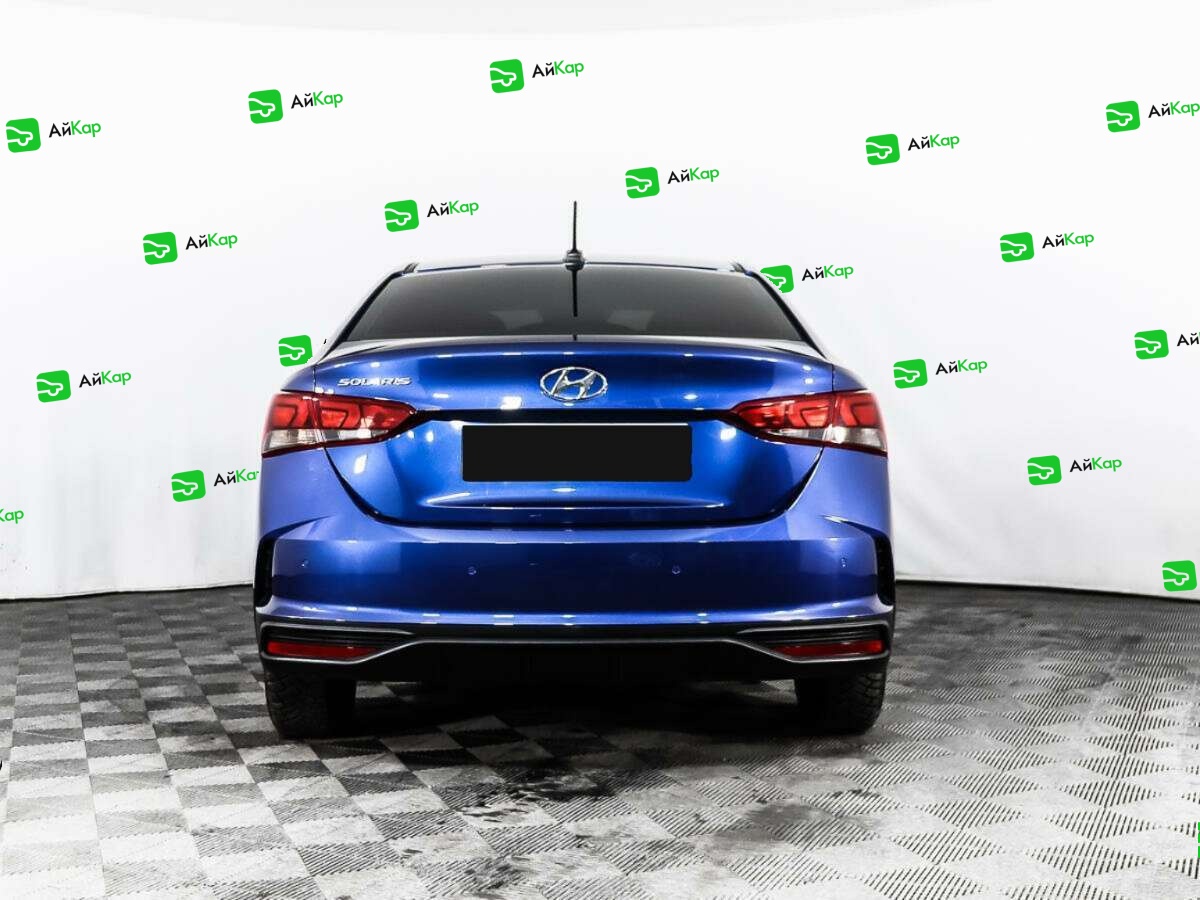 Hyundai Solaris с пробегом — 2022 год. Фото: #5