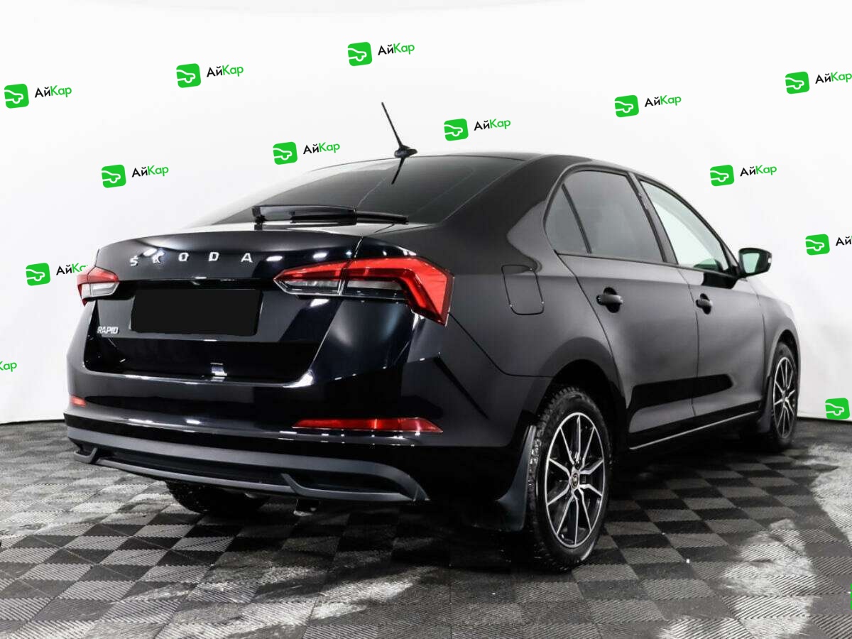 Skoda Rapid с пробегом — 2021 год. Фото: #3