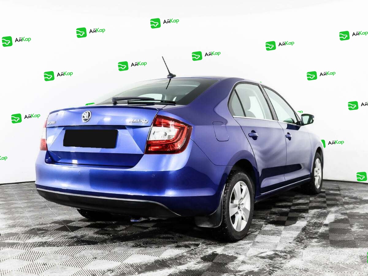 Skoda Rapid с пробегом — 2017 год. Фото: #4