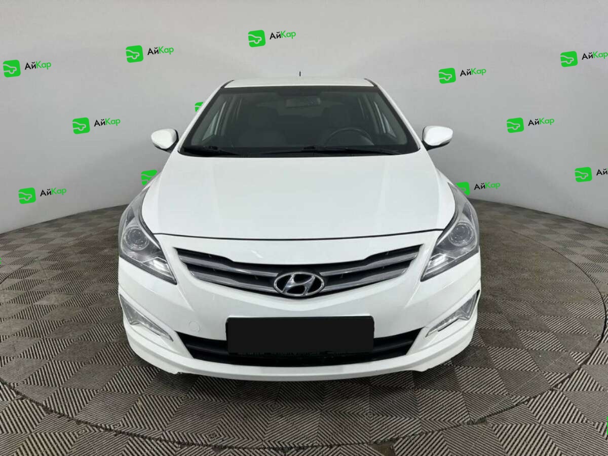 Hyundai Solaris с пробегом — 2016 год. Фото: #1