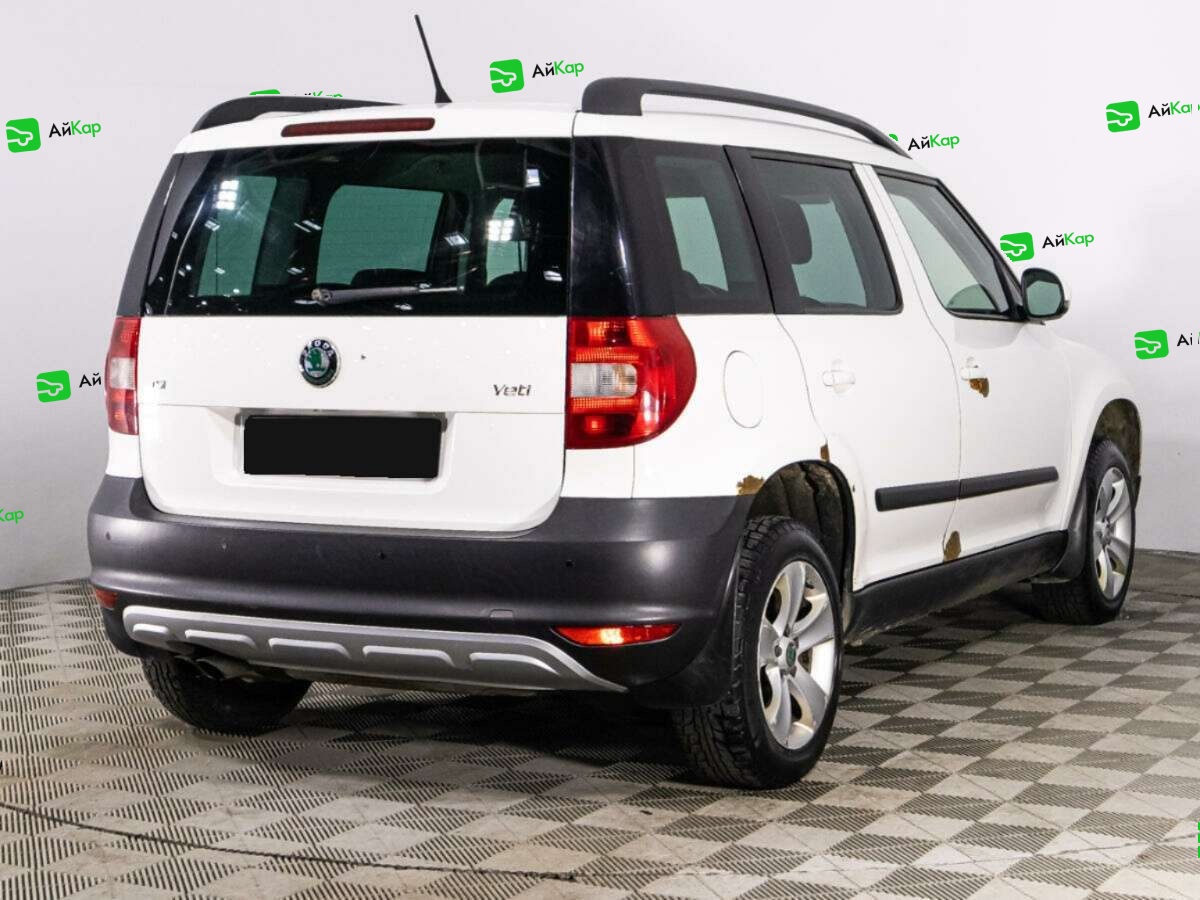 Skoda Yeti с пробегом — 2013 год. Фото: #4