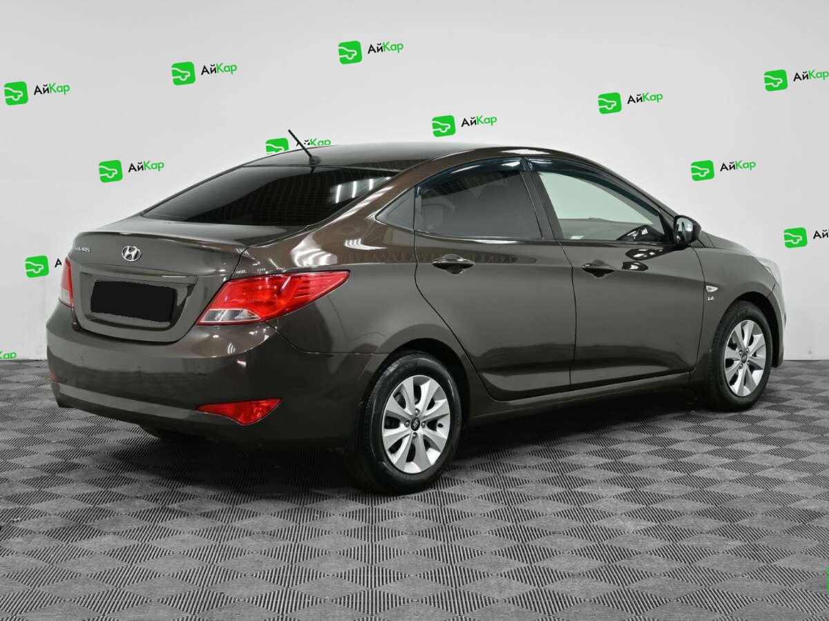 Hyundai Solaris с пробегом — 2016 год. Фото: #1