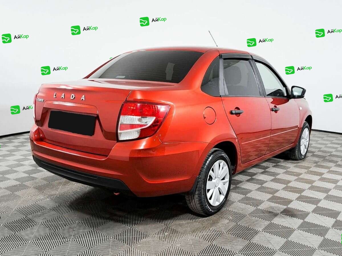Lada (ВАЗ) Granta с пробегом — 2019 год. Фото: #3