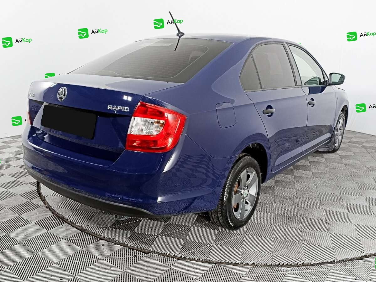Skoda Rapid с пробегом — 2016 год. Фото: #4