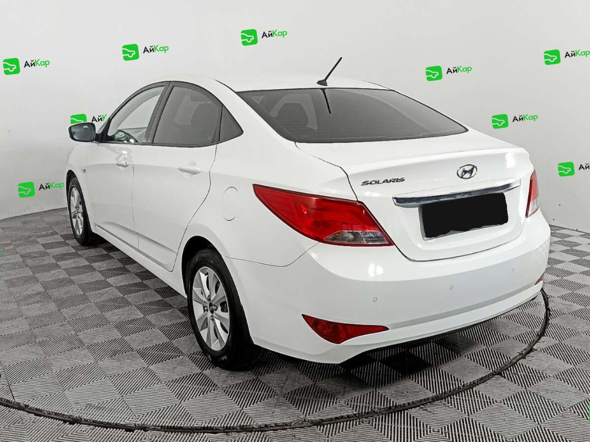 Hyundai Solaris с пробегом — 2016 год. Фото: #5