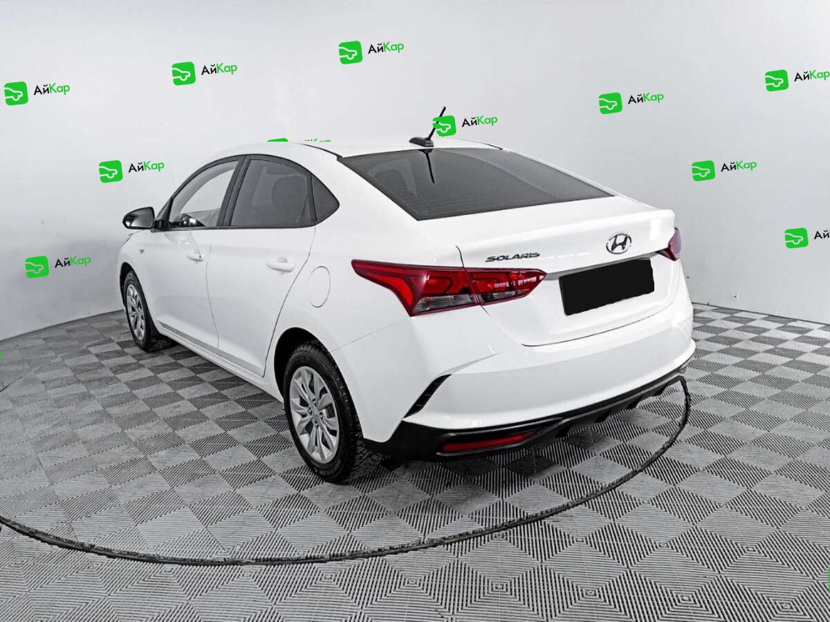 Hyundai Solaris с пробегом — 2021 год. Фото: #5