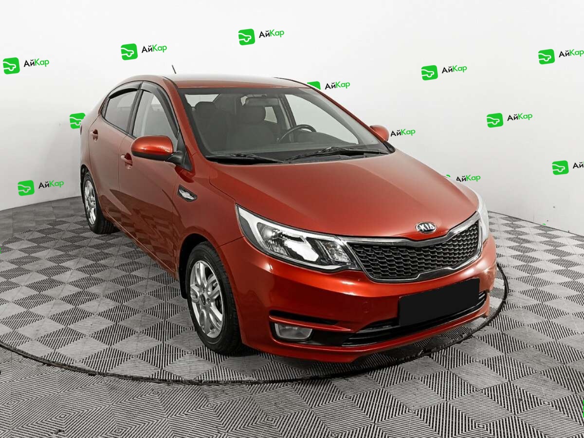 Kia Rio с пробегом — 2016 год. Фото: #2