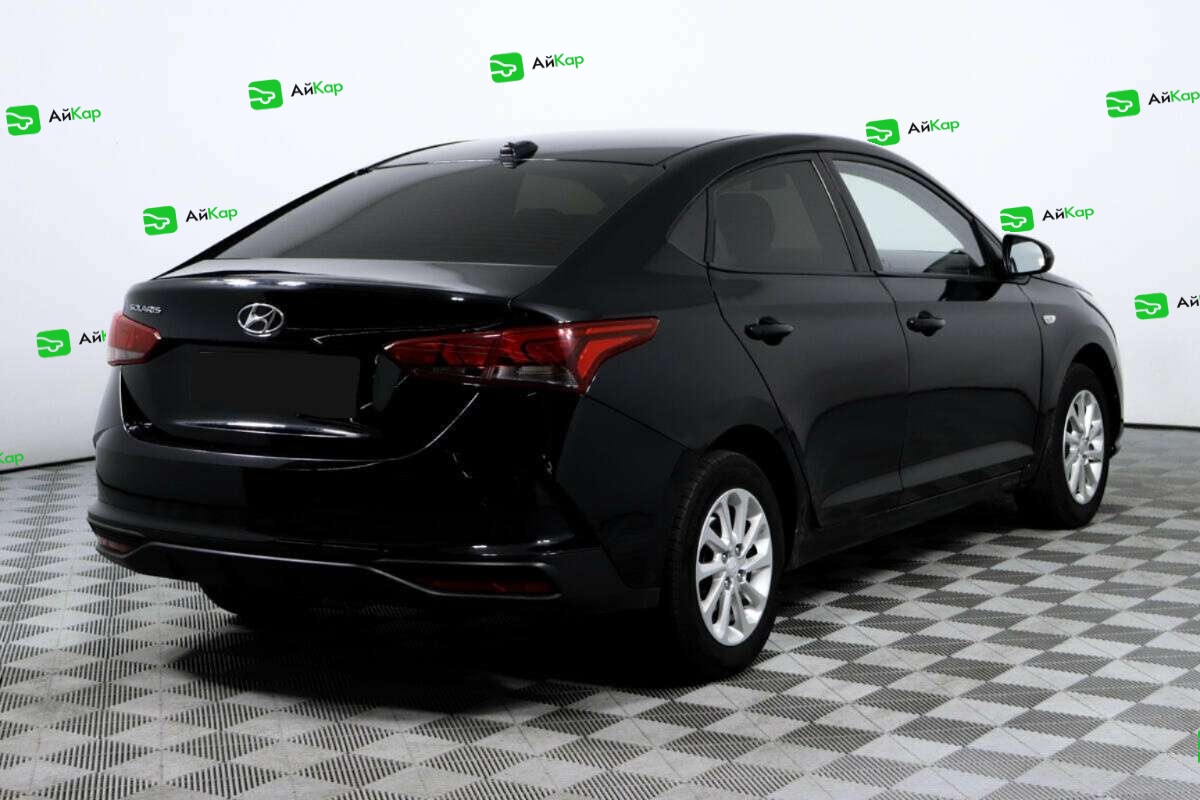 Hyundai Solaris с пробегом — 2021 год. Фото: #4