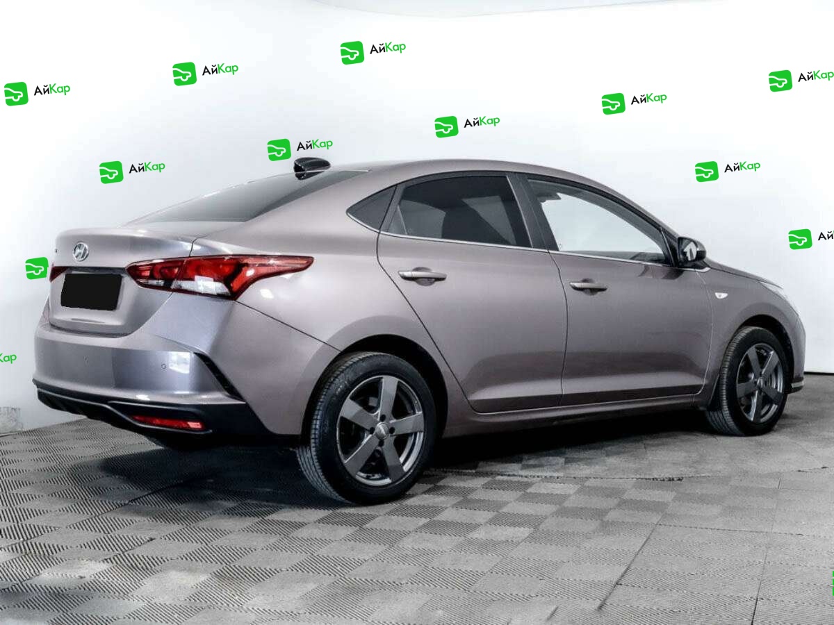 Hyundai Solaris с пробегом — 2020 год. Фото: #3