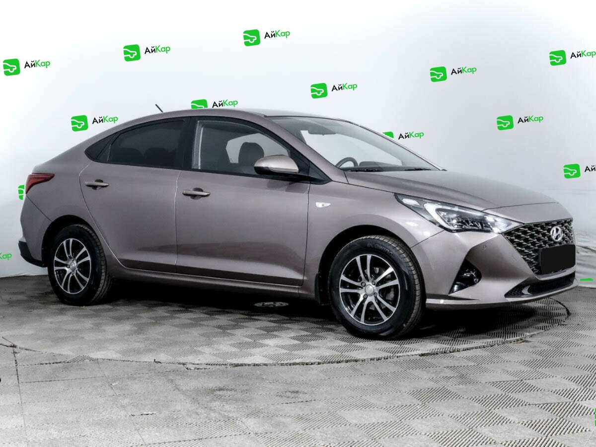 Hyundai Solaris с пробегом — 2021 год. Фото: #2