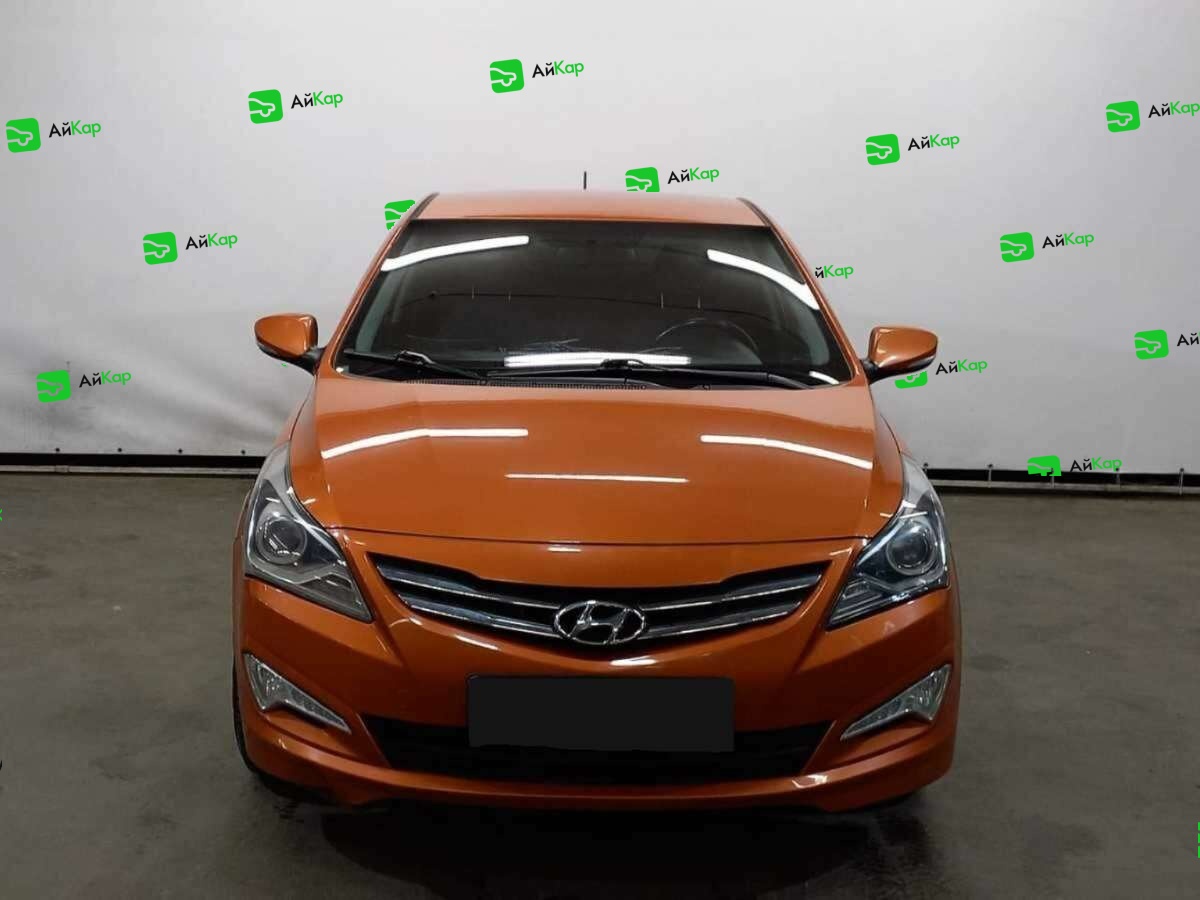 Hyundai Solaris с пробегом — 2016 год. Фото: #1