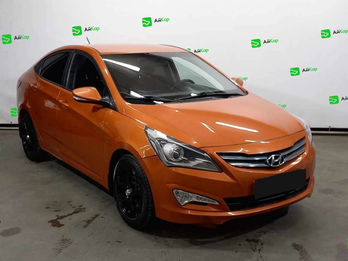 Hyundai Solaris с пробегом — 2016 год. Фото: #2