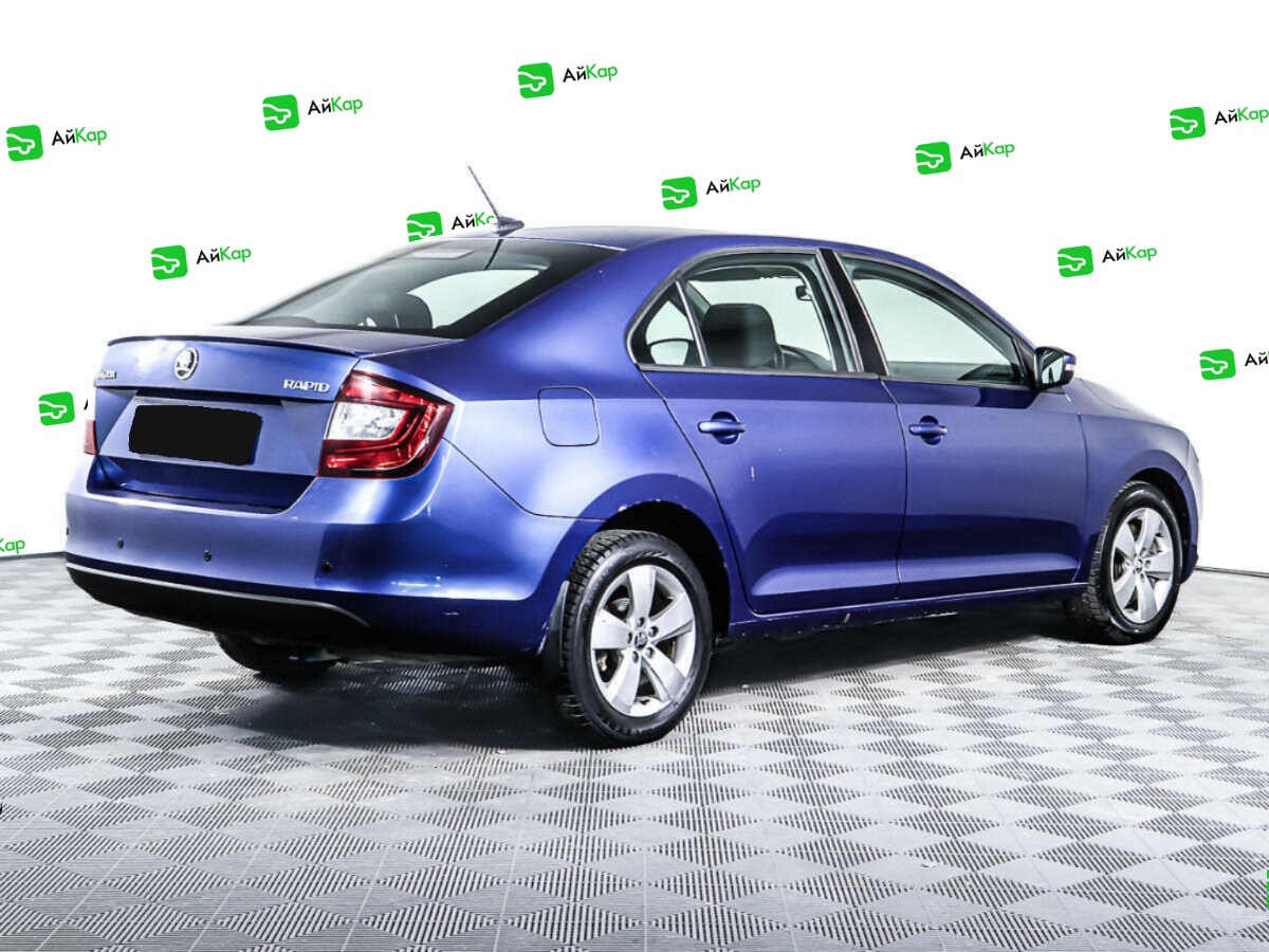 Skoda Rapid с пробегом — 2017 год. Фото: #4