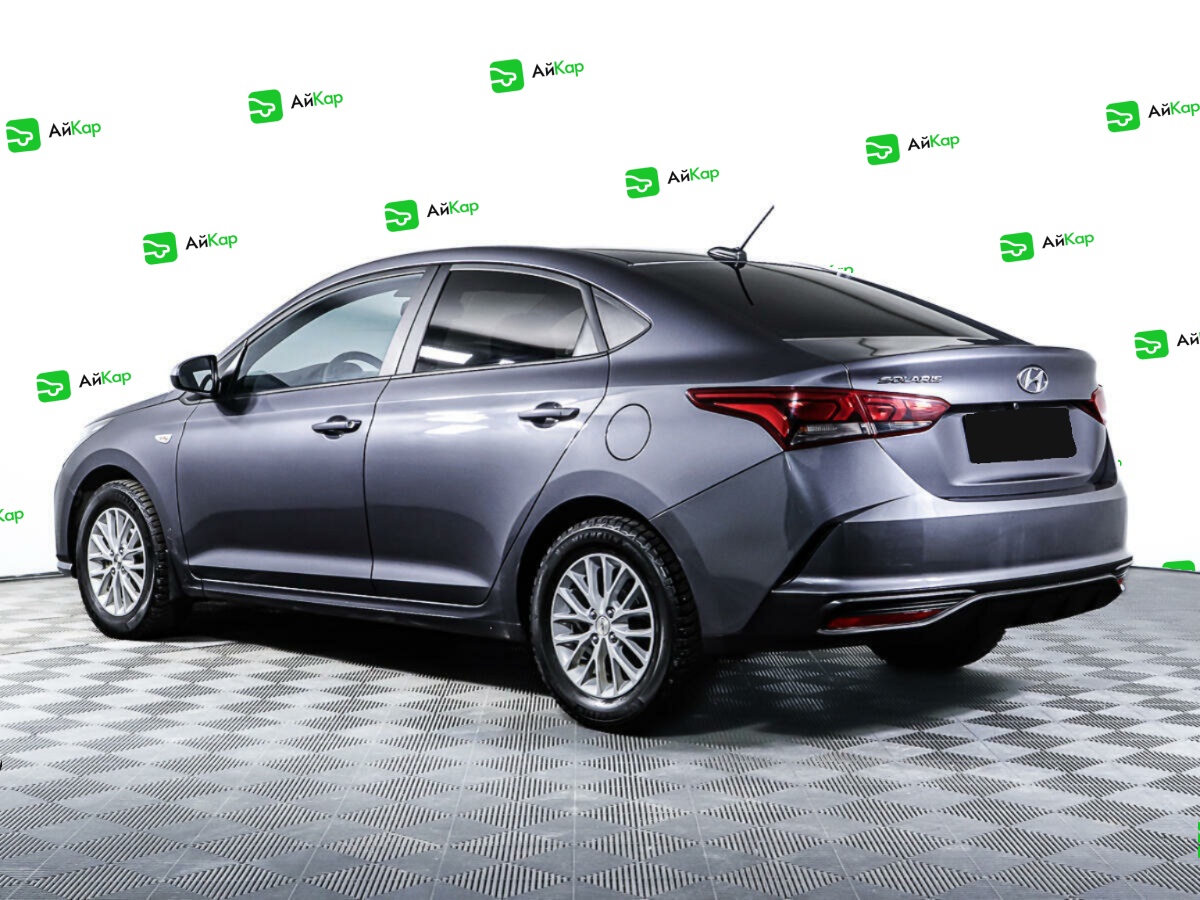 Hyundai Solaris с пробегом — 2021 год. Фото: #6