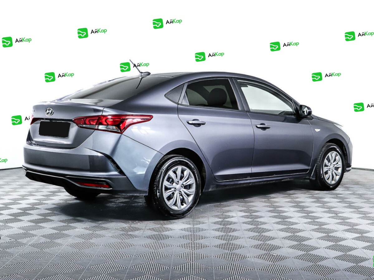 Hyundai Solaris с пробегом — 2021 год. Фото: #4