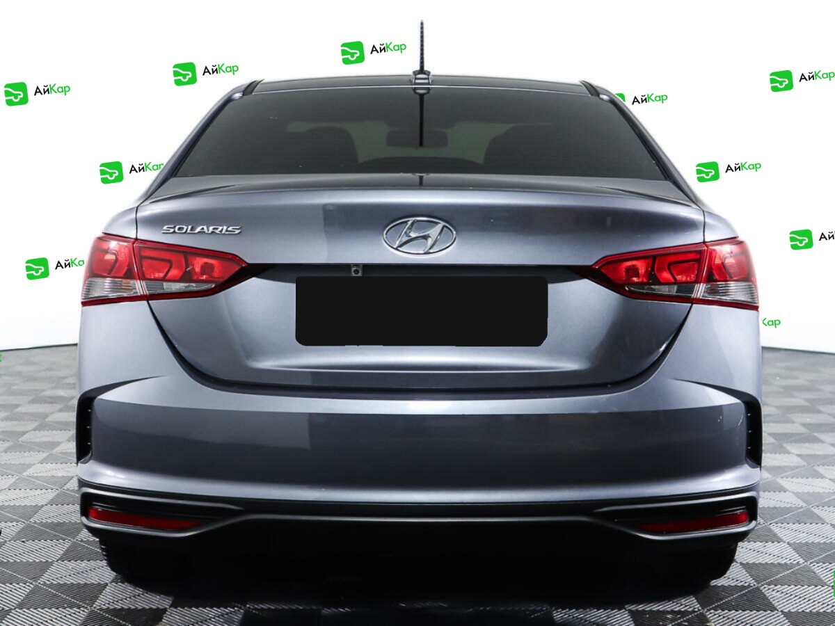 Hyundai Solaris с пробегом — 2021 год. Фото: #5