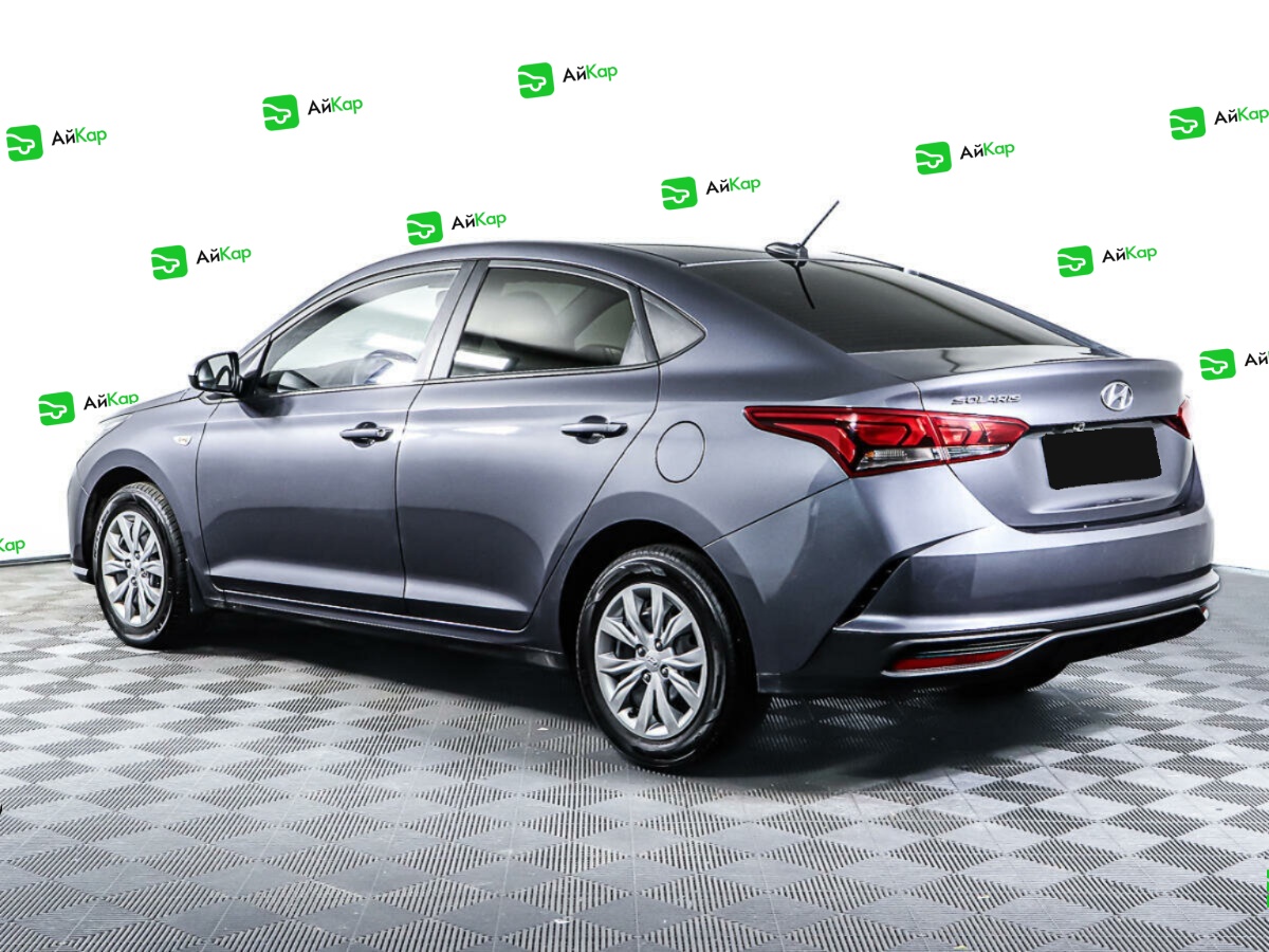 Hyundai Solaris с пробегом — 2021 год. Фото: #6