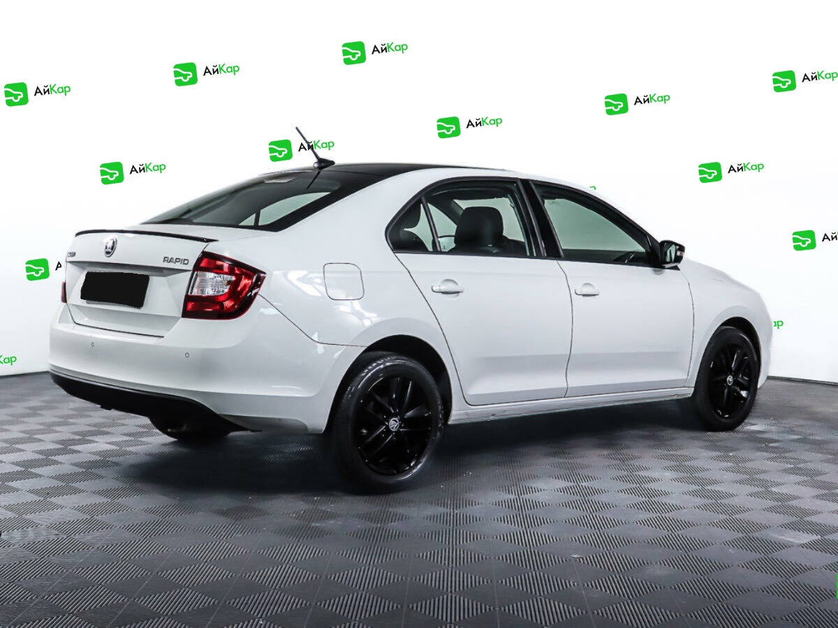 Skoda Rapid с пробегом — 2019 год. Фото: #4