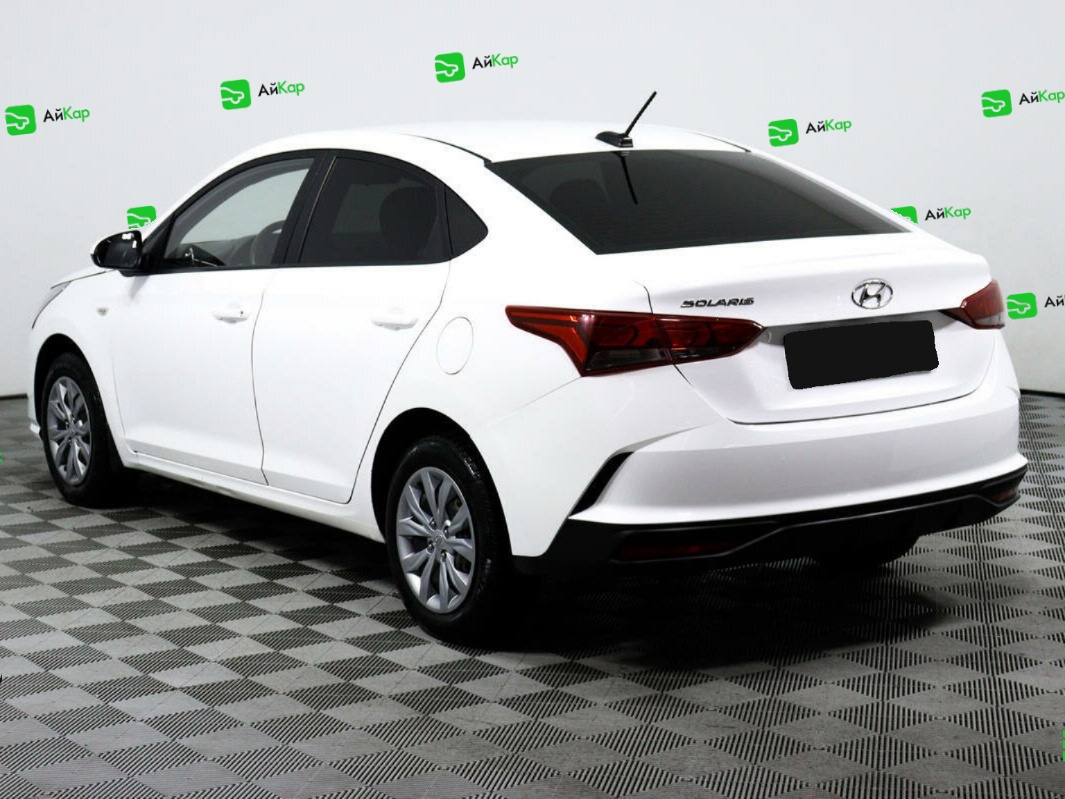 Hyundai Solaris с пробегом — 2021 год. Фото: #6