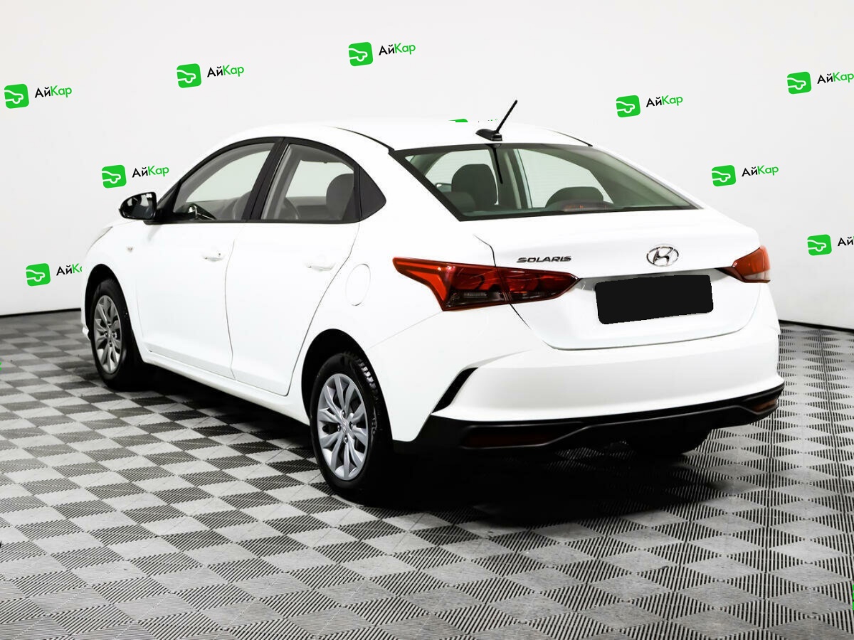 Hyundai Solaris с пробегом — 2020 год. Фото: #6