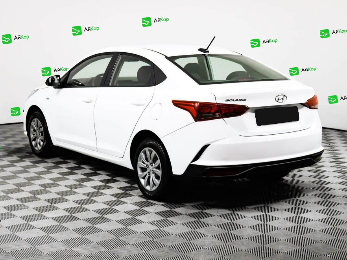 Hyundai Solaris с пробегом — 2020 год. Фото: #6