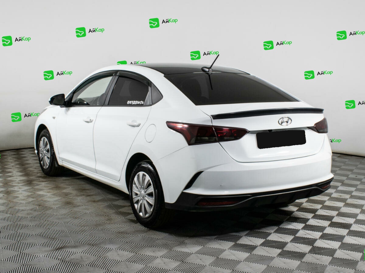 Hyundai Solaris с пробегом — 2020 год. Фото: #6