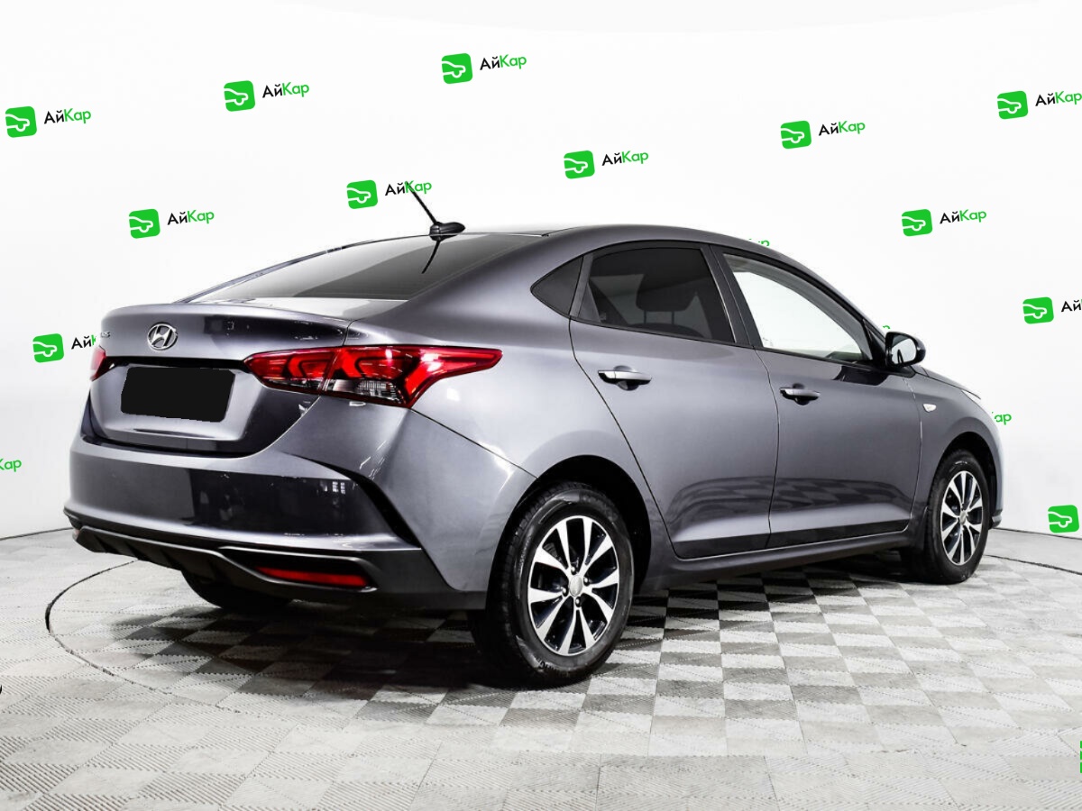 Hyundai Solaris с пробегом — 2021 год. Фото: #4