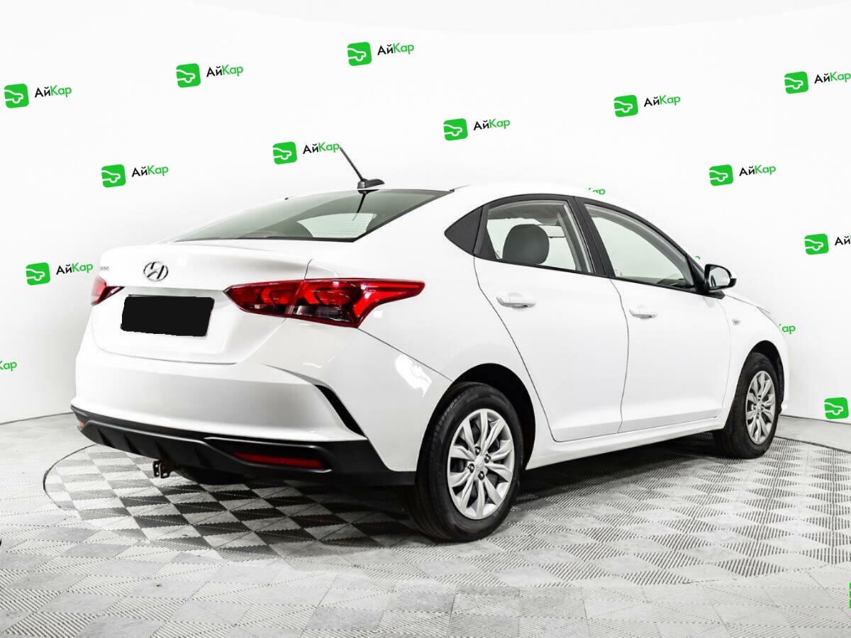 Hyundai Solaris с пробегом — 2021 год. Фото: #3